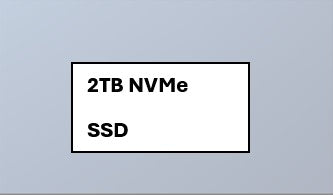 2TB NVMe SSD