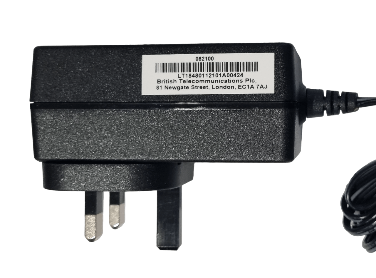 BT YouView Box Power Supply PSU DB-T2200 Front View Showing Part Information