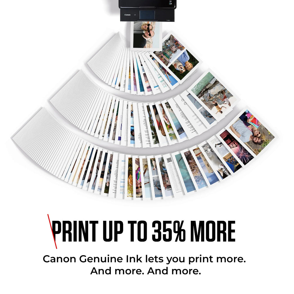 Canon PG-570 Black And CL-571 Colour High Yield Ink Cartridges and Cardboard Pack Reliable And High Quality Prints Up to 35 percent More