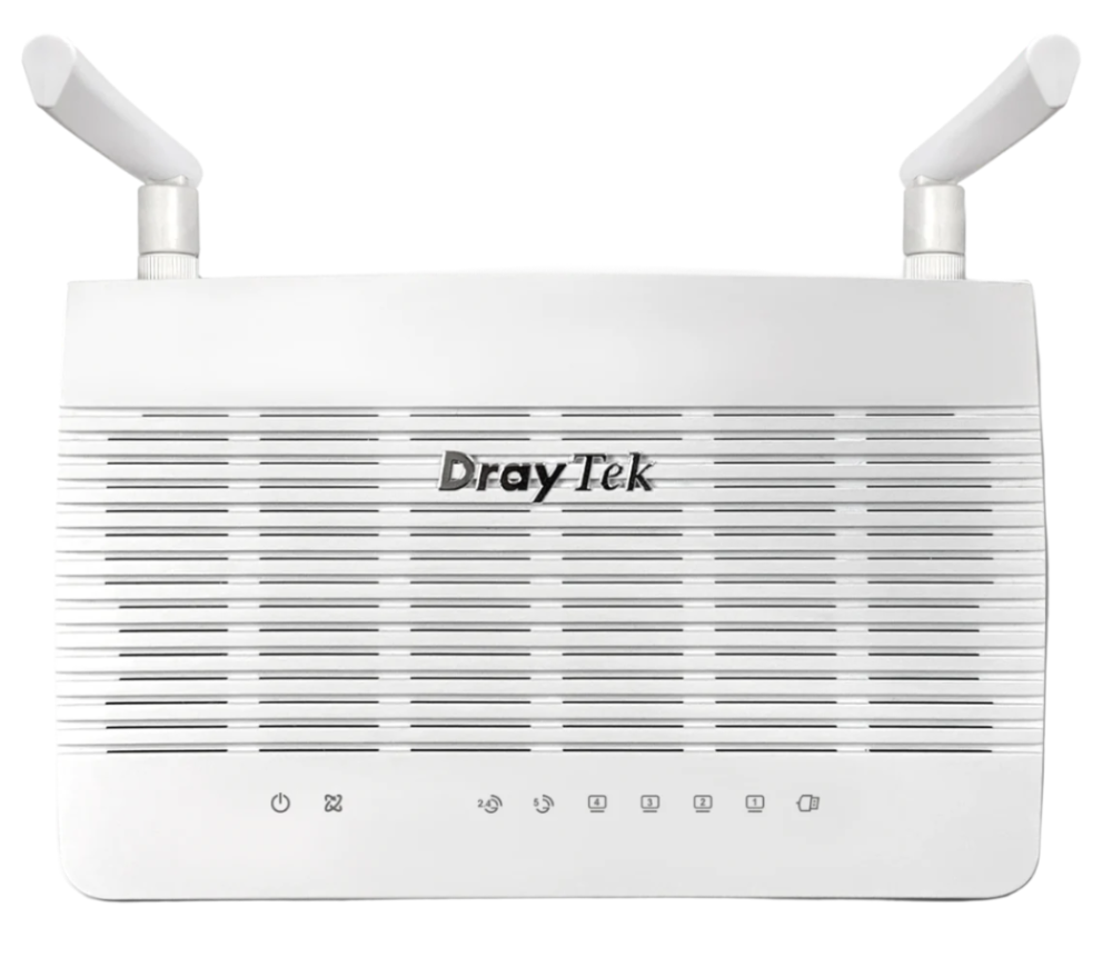 DrayTek Vigor 2136ax FTTP Broadband Wireless AX3000 VPN Firewall Router Top View