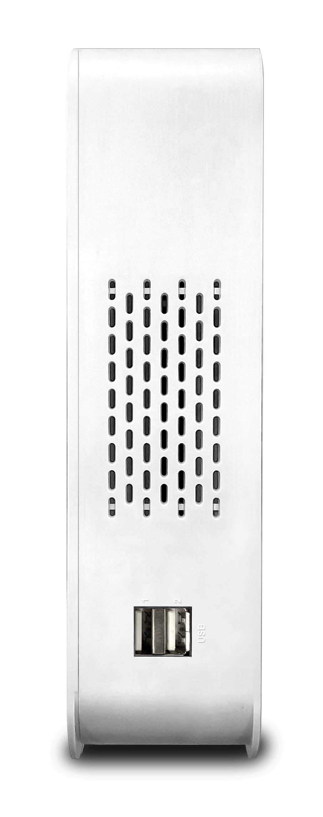 Draytek 2766ax Vigor 2766ax-k V2766AX SOHO AX3000 WIFI 6 GFAST VDSL GIGABIT ETHERNET ROUTER Side View showing USB and Vent direct on