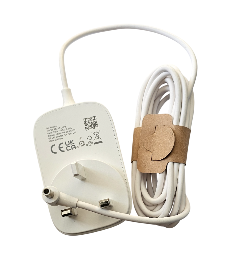 Official EE Smart Hub Pro Power Supply Showing Connector and Cable