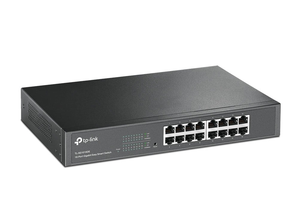 TP-Link-TL-SG1016DE-Side-View-Showing-Ports