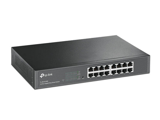 TP-Link-TL-SG1016DE-Side-View-Showing-Ports