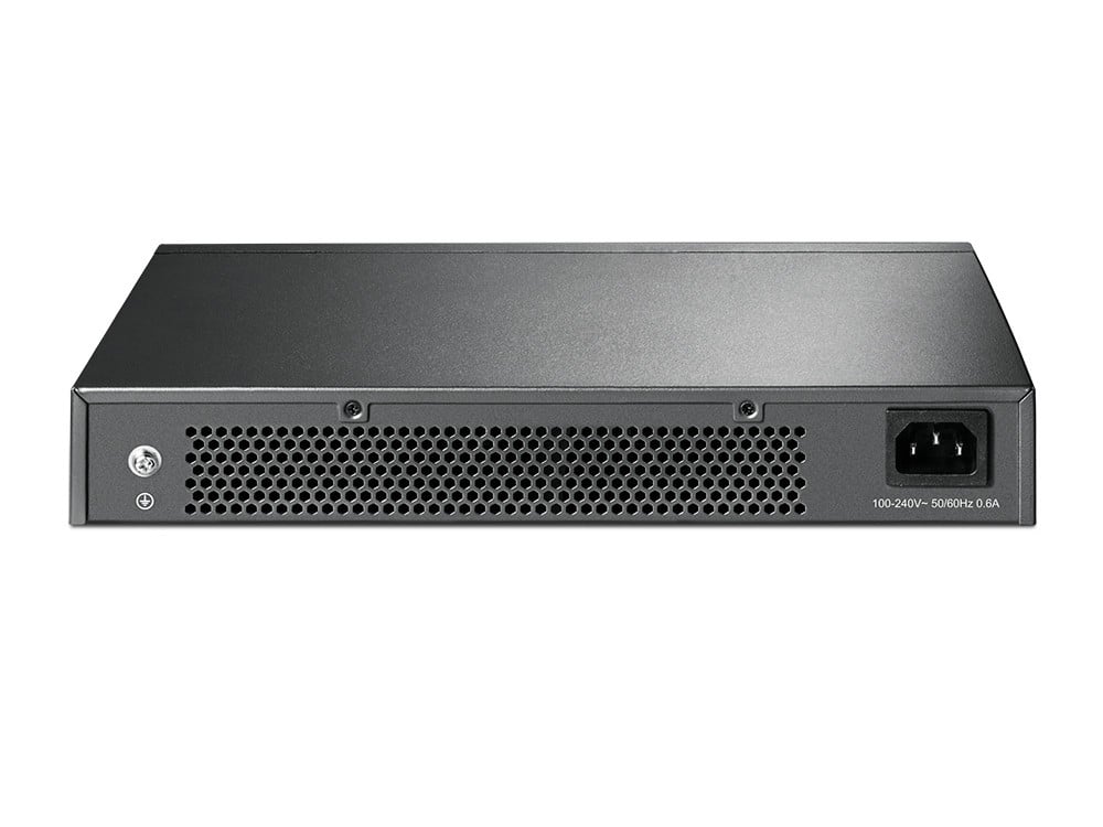 TP-Link-TL_SG1024DE-24-Port-Jetstream-Gigabit-Easy-Smart-Desktop-Switch-Rear-View-Showing-Vents