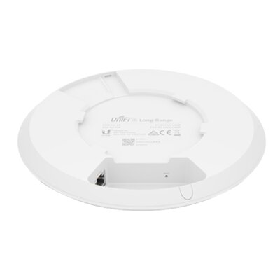 Ubiquiti U6-LR Long Range UniFi WiFi 6 Access Point Base View