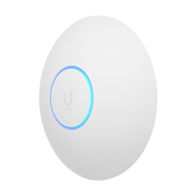 Ubiquiti U6-LR Long Range UniFi WiFi 6 Access Point Side View