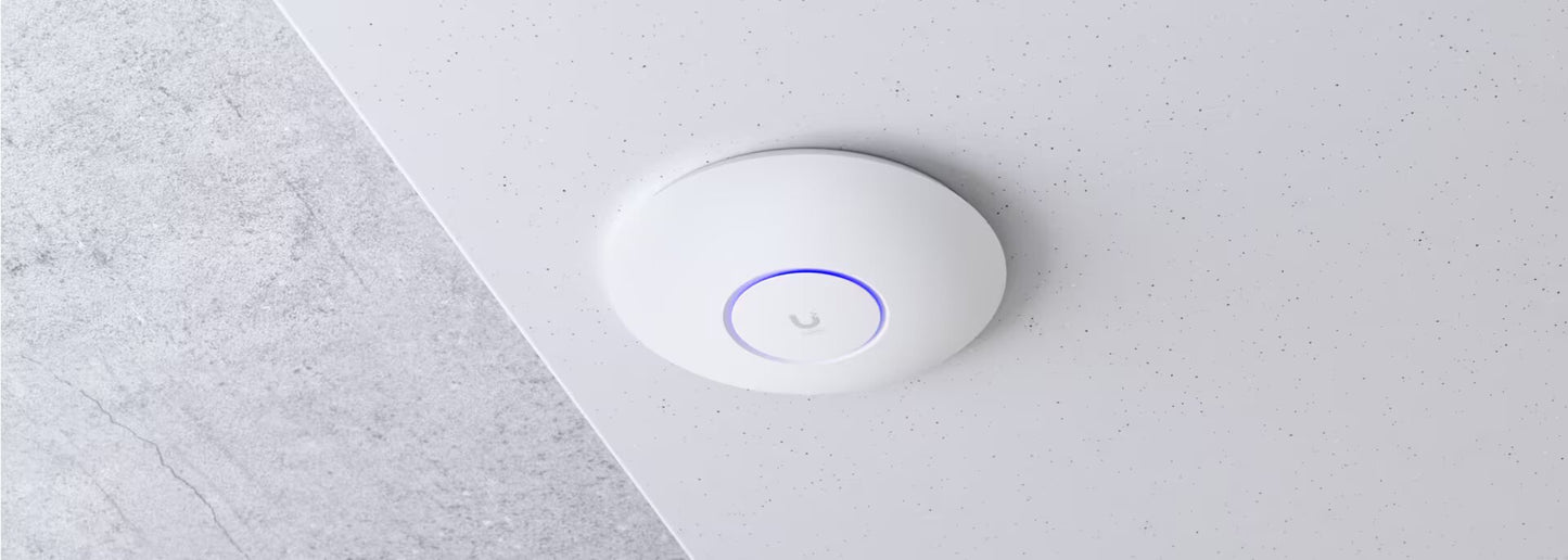 Ubiquiti U6-Pro UniFi AX5400 WiFi 6 AP Indoor Access Point (AX) Dual-Band 300 Clients Ceiling Mount