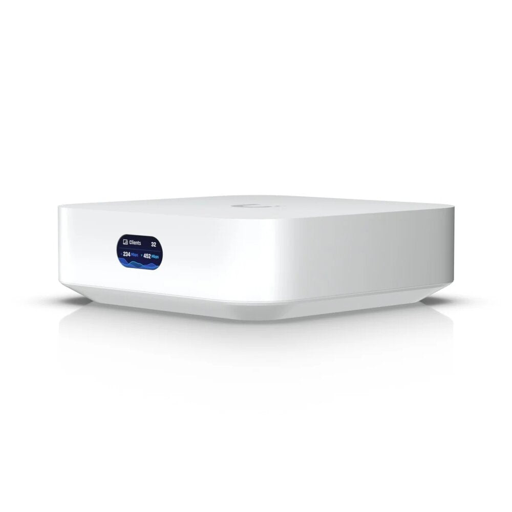 Ubiquiti UniFi Express UX Side View Showing Connection Information