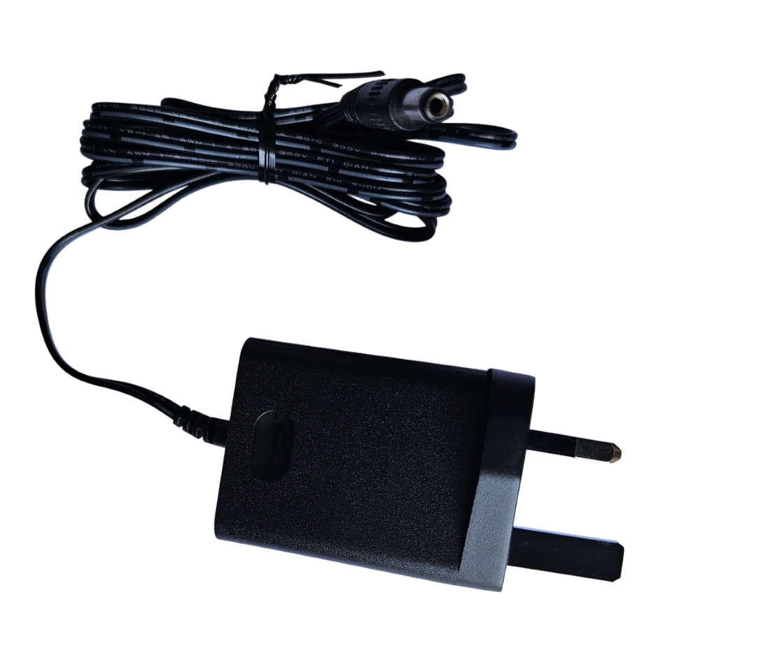 Yealink AC DC Switching Adapter Output 5 Volts 2 Amps 10 Watts Side View