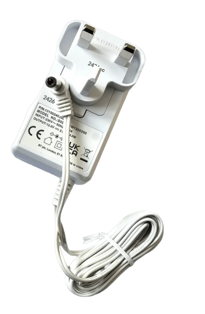 ee smart wifi psu S024AWM1200200 Front on view 12V 2A