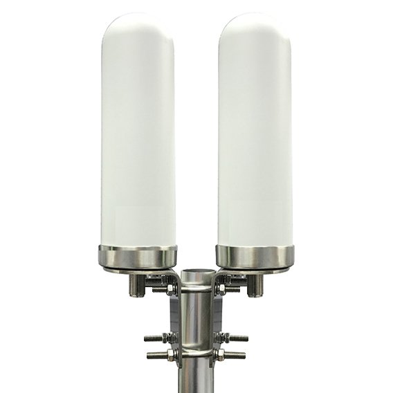DrayTek ANT-4GE1 Rugged Outdoor 4G Antenna Aerial Dual Pole Mounted