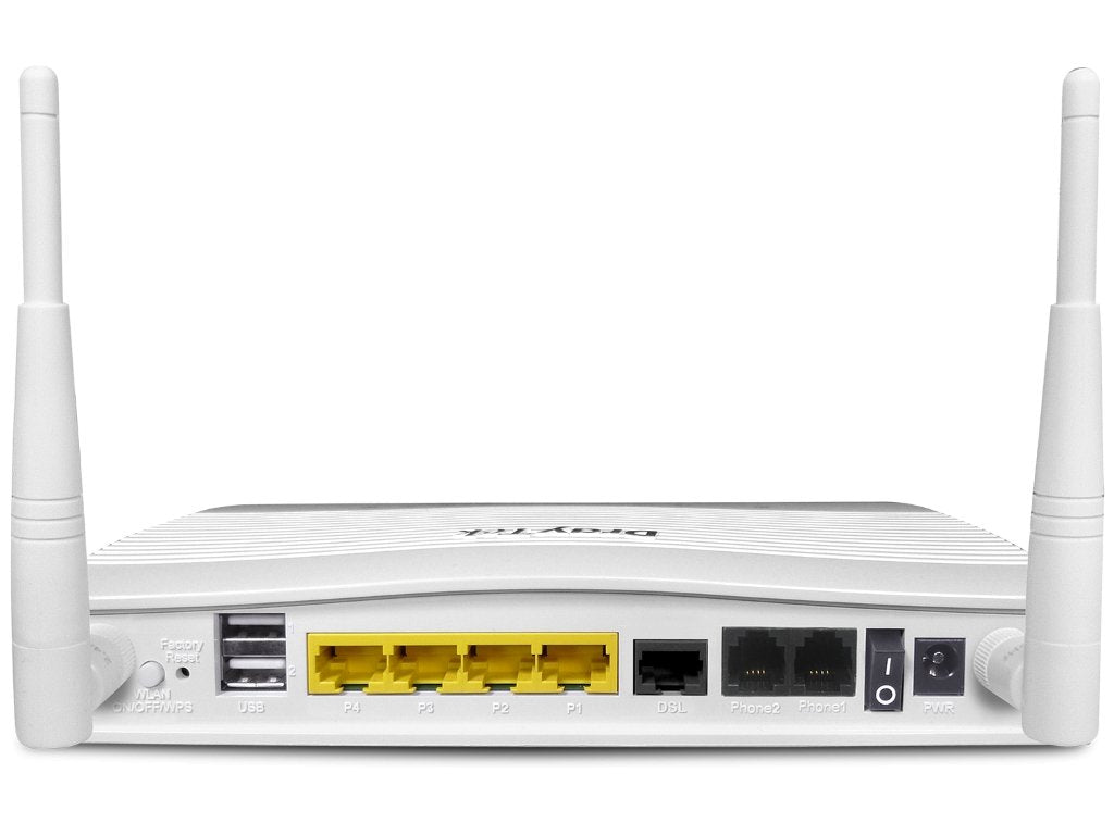 DrayTek 2766AC Rear View