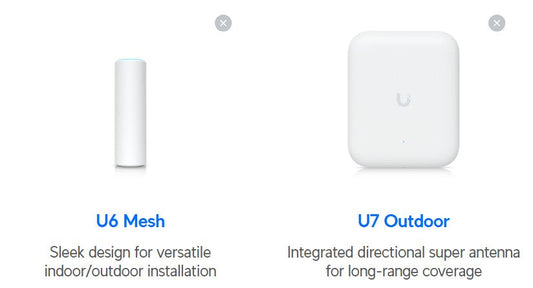 U7-Outdoor v U6-Mesh