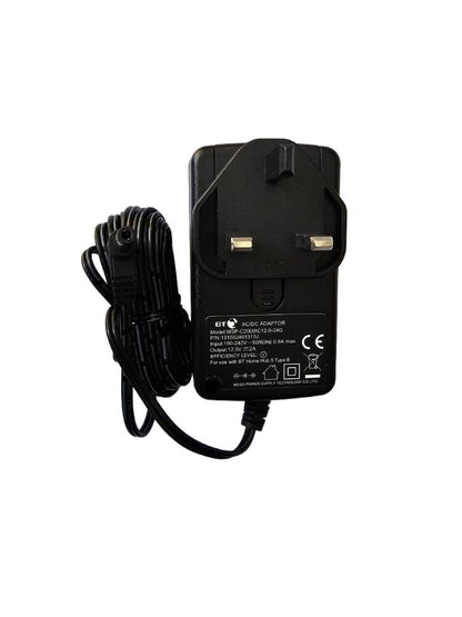 Official BT Home Hub 4/5 Type A Power Supply 12v 1.5A Close Up View