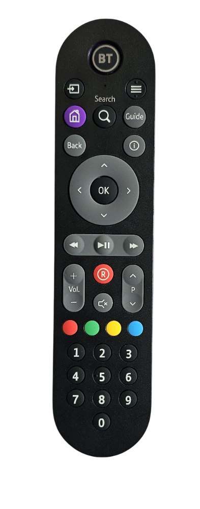 BT TV Box Pro Remote Control RC4123602-BR For TV Box Pro and TV Box Mini