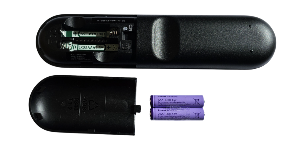 BT EE TV Box Pro Remote Control Back Open