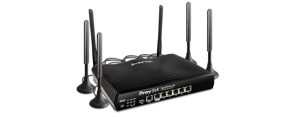 Draytek 2927Lax-5G Router with Wi-Fi 6 AX3000 and integrated 5GLTE modem Right View