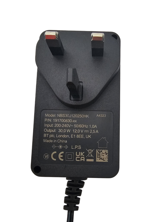 EE Smart Hub Plus 12V 2.5A Power Supply SH31B/SH32B