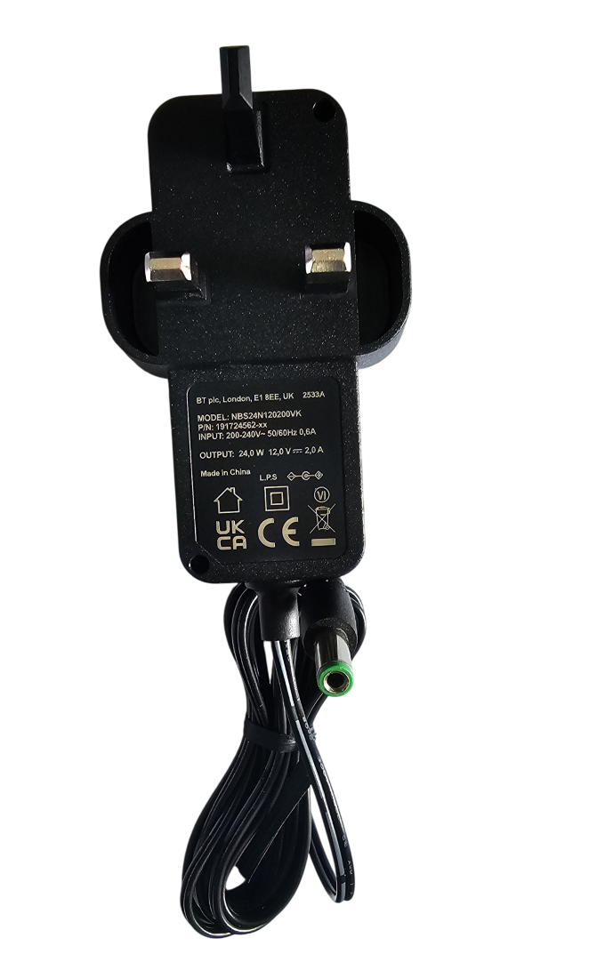 EE TV Box Pro 12V 2A 24W Power Adapter