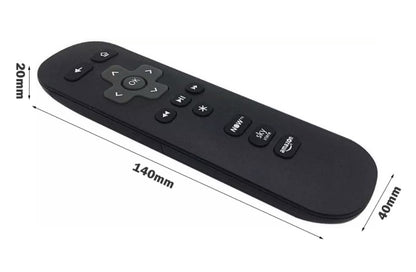 NOWTV REMOTE Dimensions