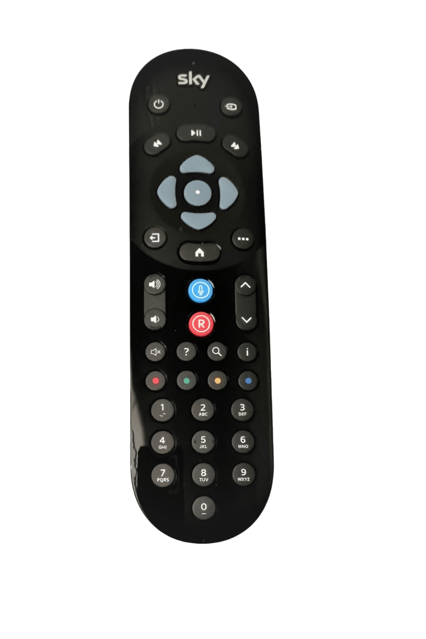 Setup Video for Sky Q Remote Control EC201 Bluetooth Button Layout