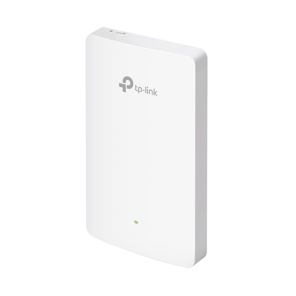 TP-Link EAP615-Wall Plate WiFi 6 PoE Access Point AX1700 Front View