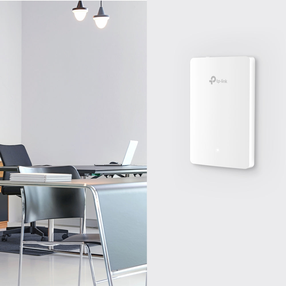 TP-Link EAP615-Wall Plate WiFi 6 PoE Access Point AX1700 Wall Mount