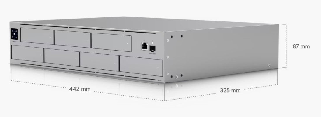 Ubiquiti UNAS-Pro 7-bay Box-Dimensions