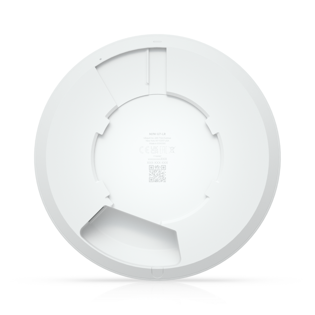 Ubiquiti U7-LR Long Range UniFi WiFi 7 Access Point Base View2