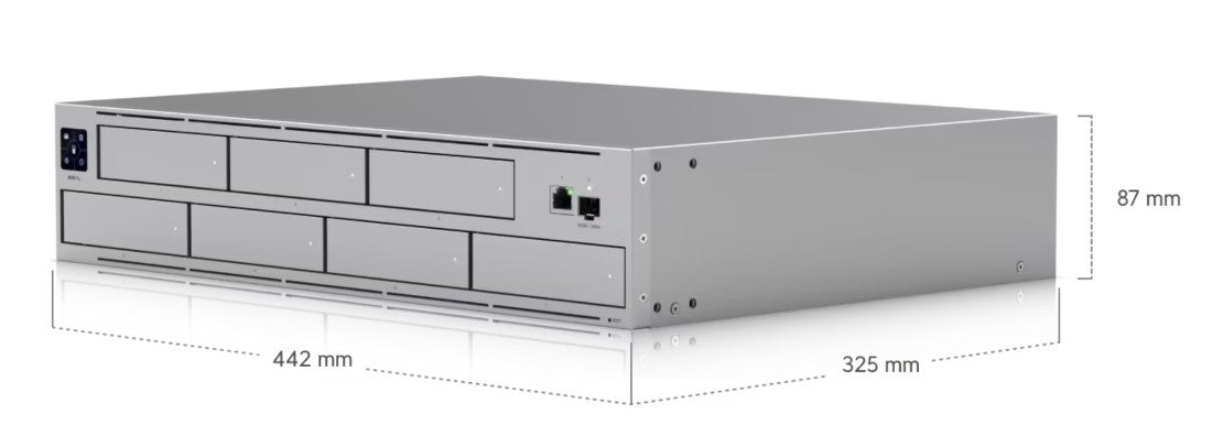 Ubiquiti UNVR-PRO UniFi Network Video Recorder Pro Dimensions