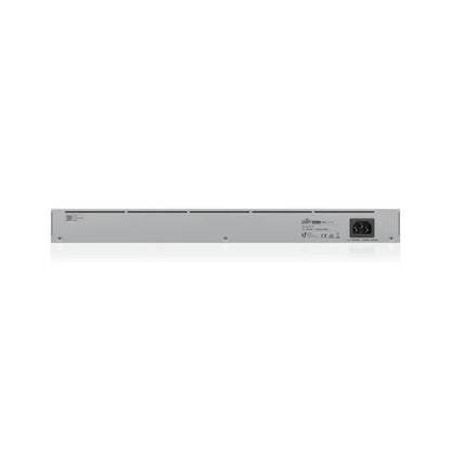 Ubiquiti USW-48-POE 48 Port Layer 2 PoE Switch 195W Rear View