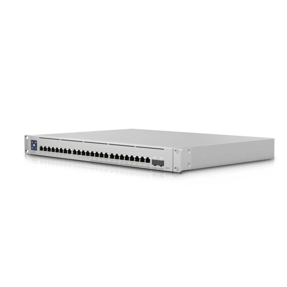 Ubiquiti USW-Enterprise-24-PoE UniFi 24-Port Layer 3 Managed Switch Side View