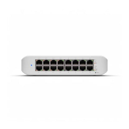 Ubiquiti USW-LITE-16-POE Layer 2 Network Switch Front View