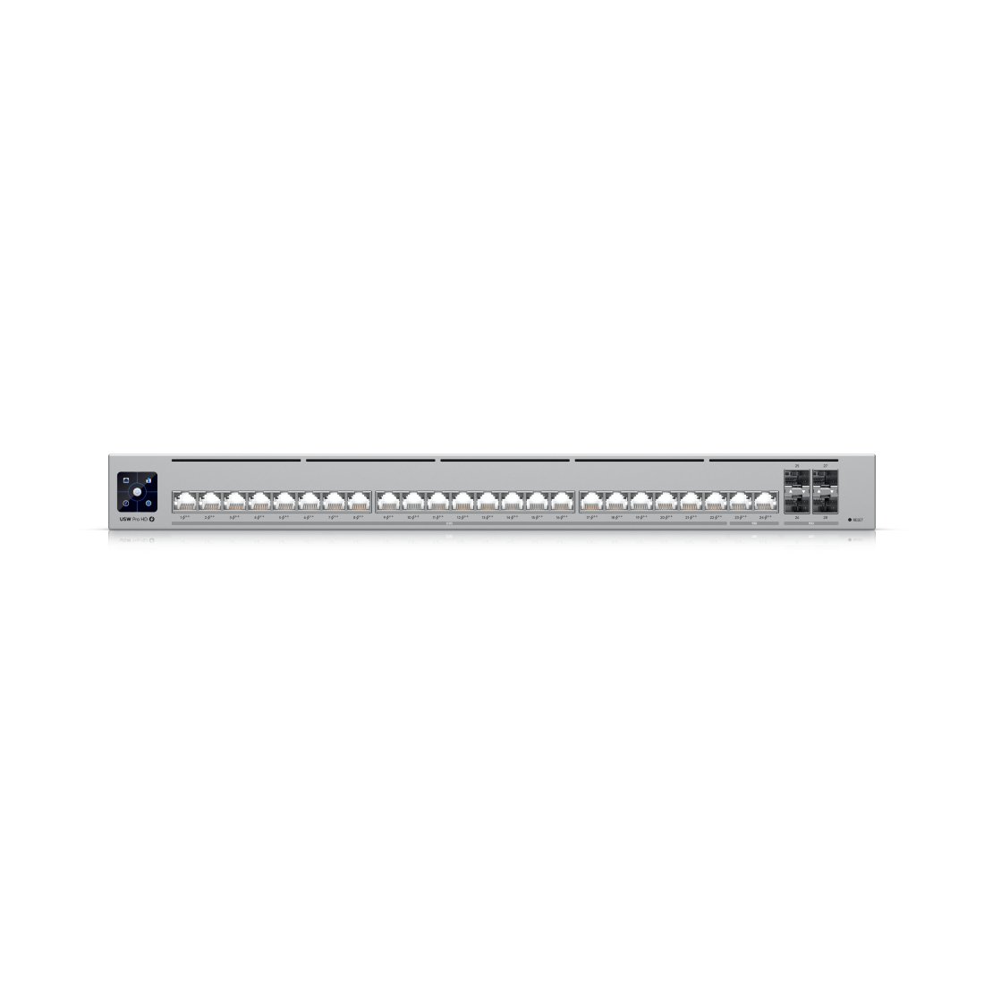 Ubiquiti USW-Pro-HD-24-PoE 600W Layer 3 Network POE Switch Front View
