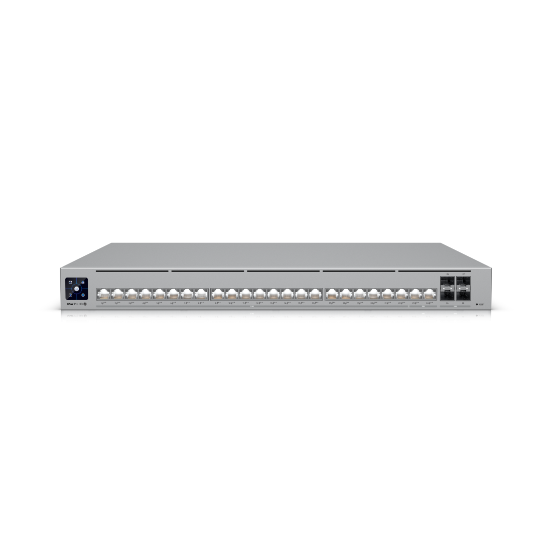 Ubiquiti USW-Pro-HD-24-PoE 600W Layer 3 Network POE Switch Front View