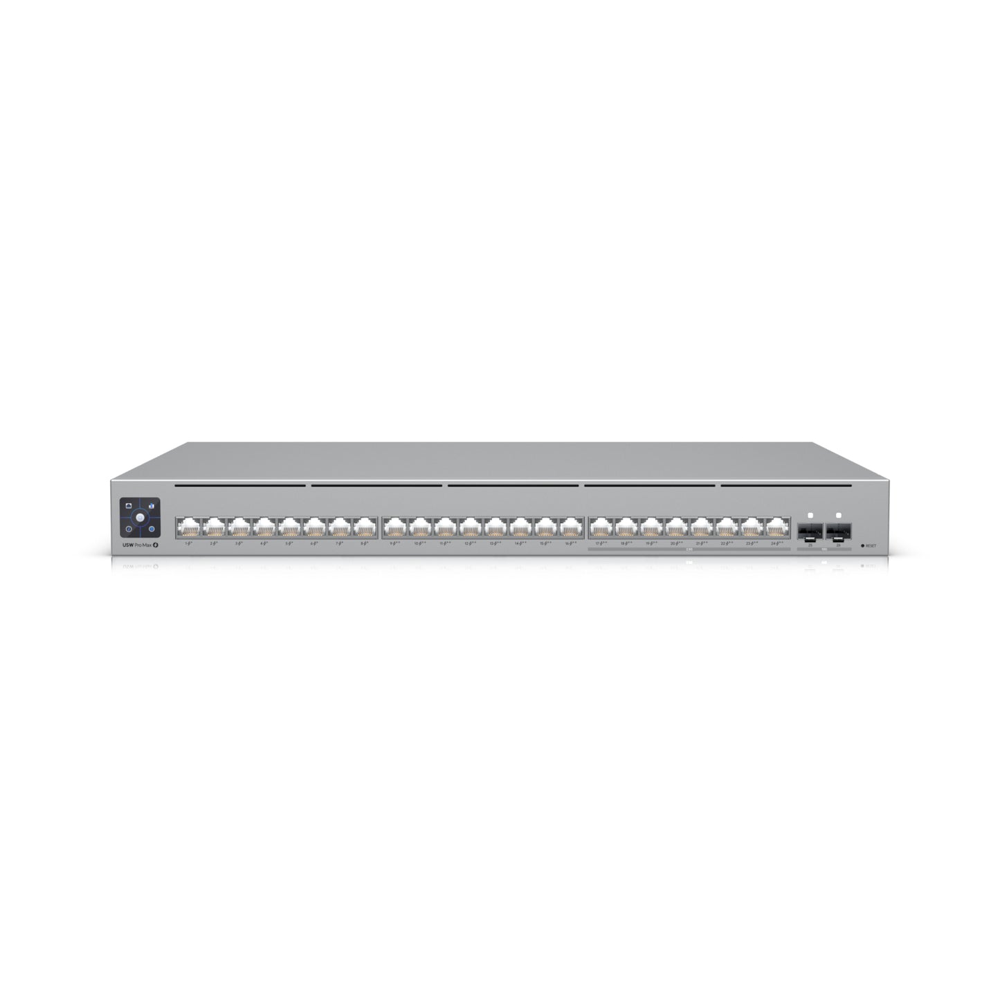 Ubiquiti USW-Pro-Max-24-PoE 400W 24 Port Managed UniFi Switch Front View