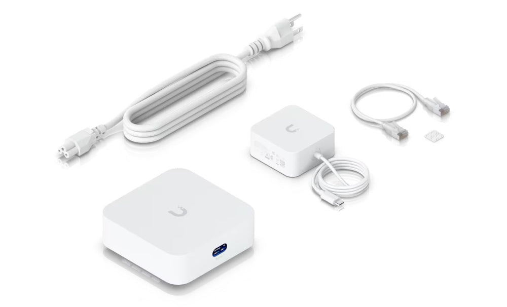 Ubiquiti UniFi UX7 10G Router With integrated WiFi 7 Box Contents