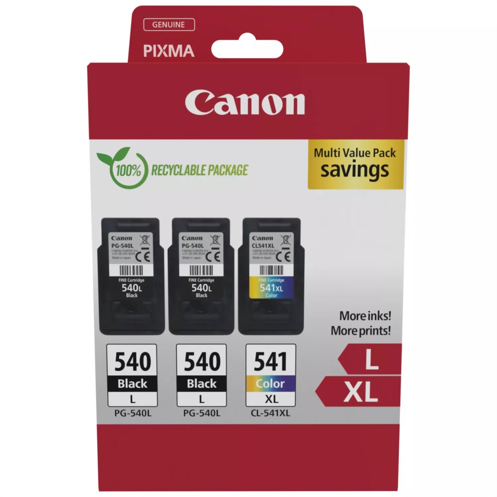 Canon CL-541 / PG-540 - Genuine Ink Cartridges | Reliable Prints – Cartridge King