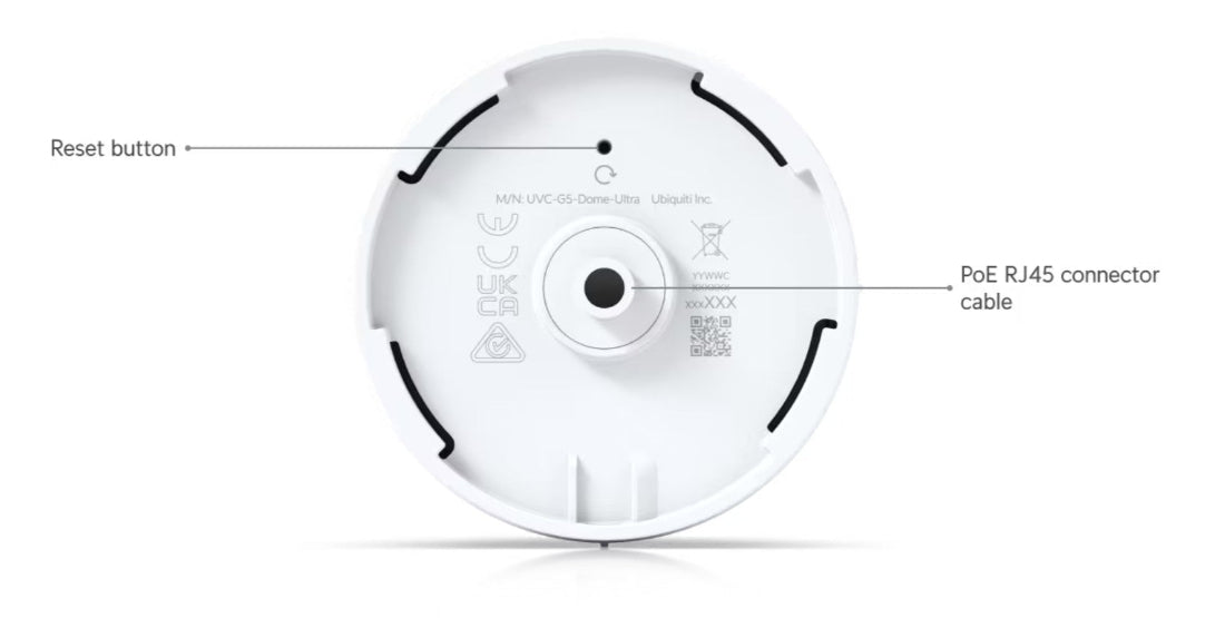 ubiquiti unifi uvc-g5-dome-ultra base view