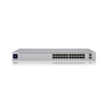 Ubiquiti UniFi USW-PRO-24-POE Layer 3 Managed Switch 400W Front View