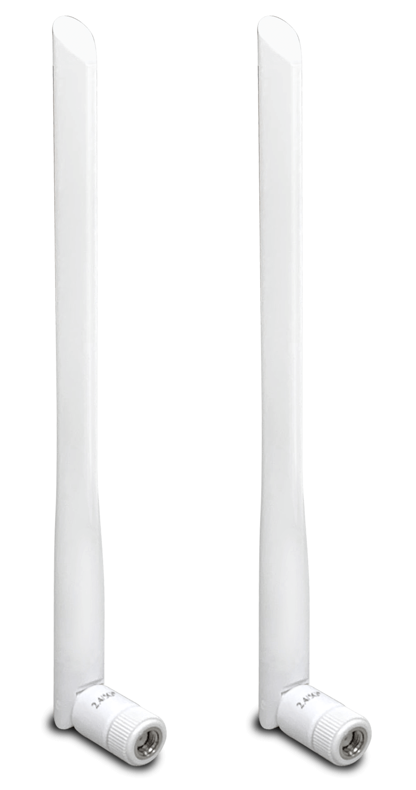 DrayTek Pair of ANT-1205 5dB High-Gain Dual Band Antenna White Pair Shown