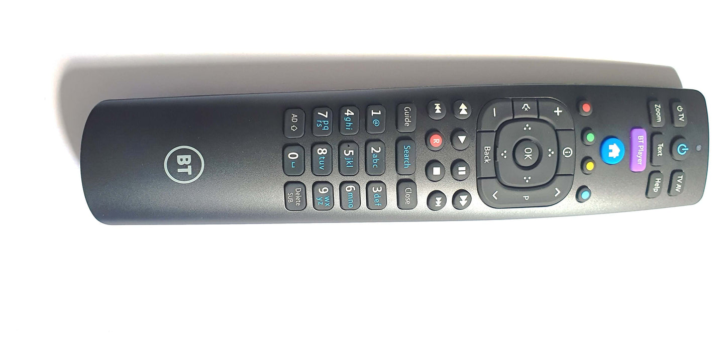 BT Youview Remote Control for Youview Plus UltraHD Ultra HD DTR-T2100 DTR-T2110 DTR-T4000 Latest Version Edition Model Side View