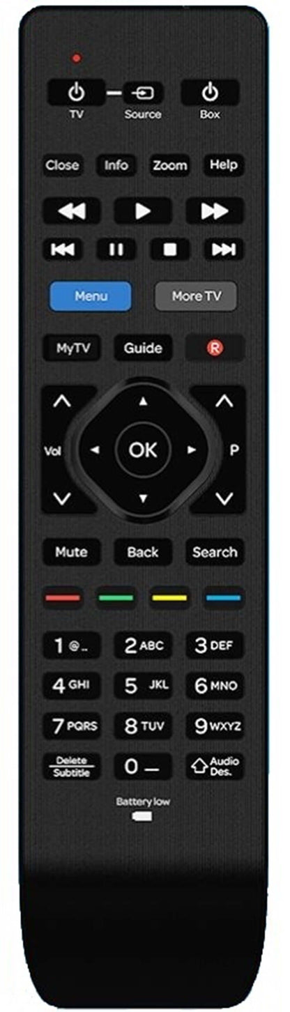 TalkTalk Remote Control Version 4 for DN360T, DN370T or DN372T YouView Boxes