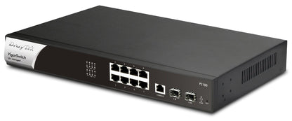 DrayTek Vigor Switch P2100 Layer 2+ PoE+ 8-Port Right View