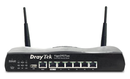 Draytek 2927lac Dual-WAN Security Router Front View