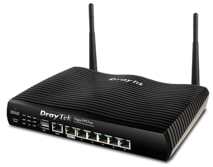 Draytek 2927ac Dual-WAN Security Router Left Side View