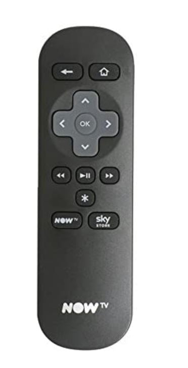 NOW TV Remote Control Black Version