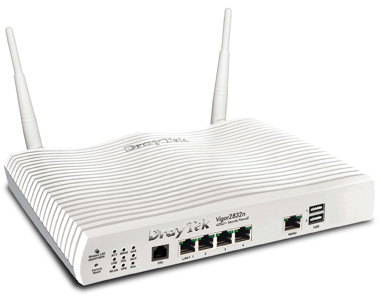 draytek VIGOR 2832 V2832-K ADSL Firewall Triple-WAN ADSL2+ Broadband Router with Load Balancing VPN & 3G/4G LTE Support