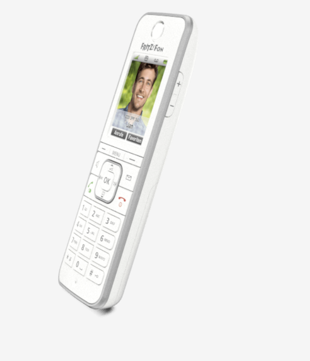 Fritz!Fon C6 Phone by AVM HD Calling DECT High Res Display